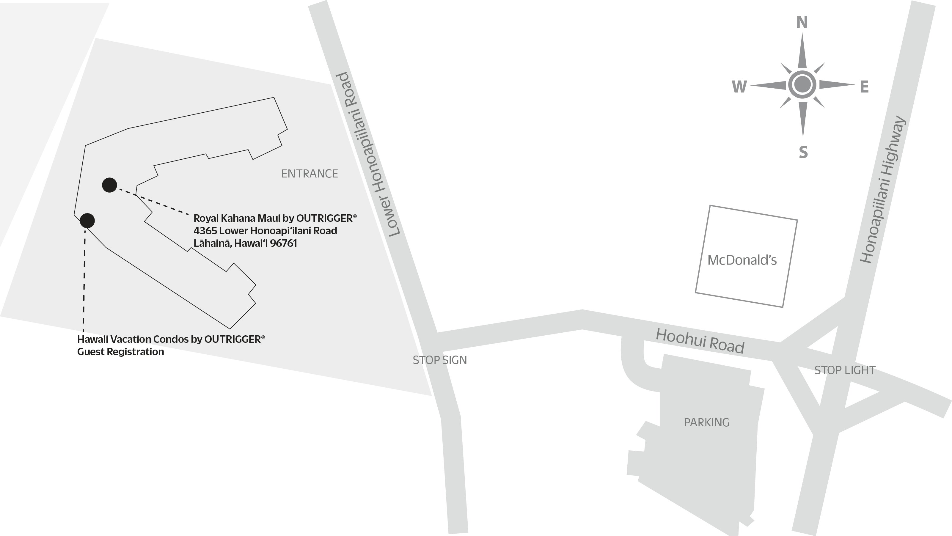 The Kapalua Villas Map